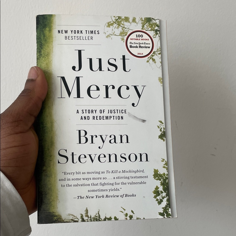 Just Mercy Book by Bryan Stevenson